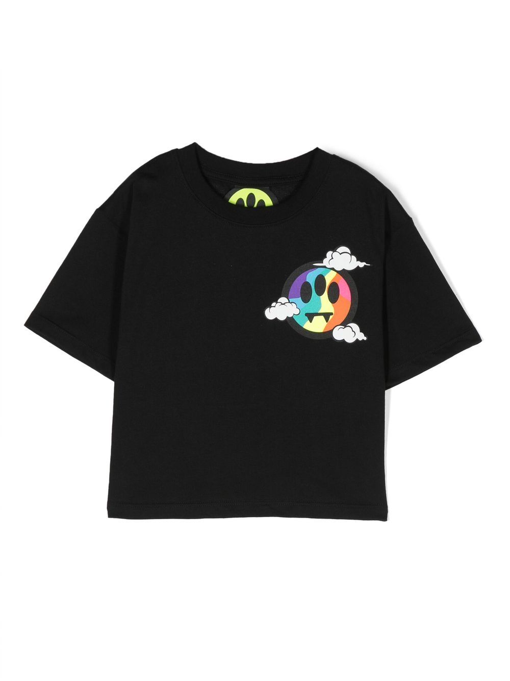 Barrow kids logo印花T恤 - 黑色