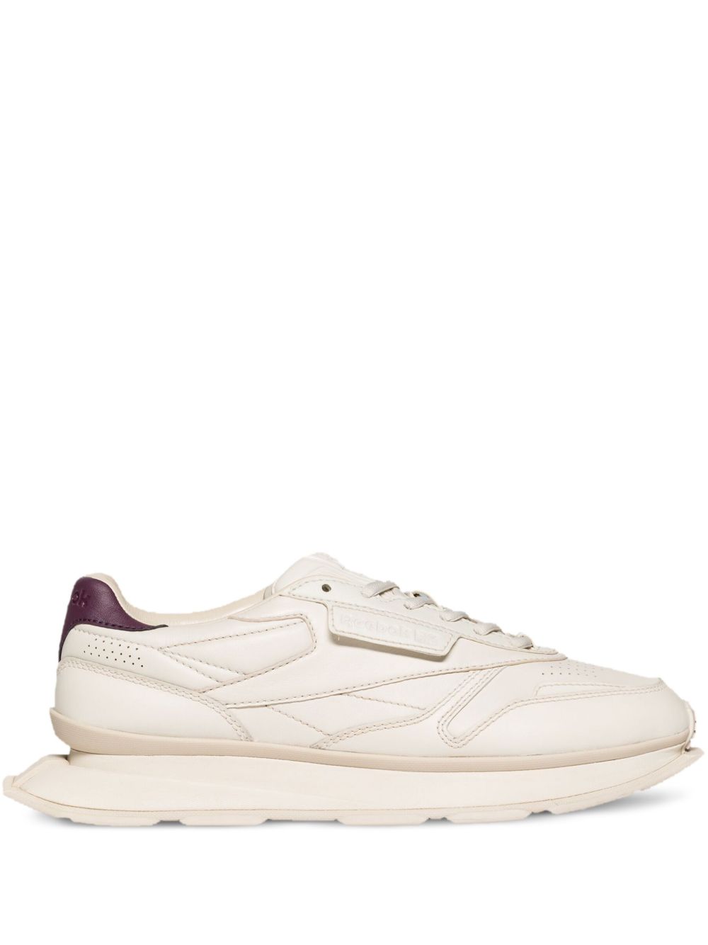 Reebok LTD Classic LTD 系带皮质运动鞋 - 白色