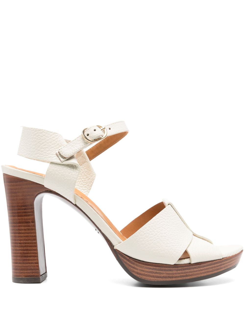 Chie Mihara 100mm Celya sandals - 白色