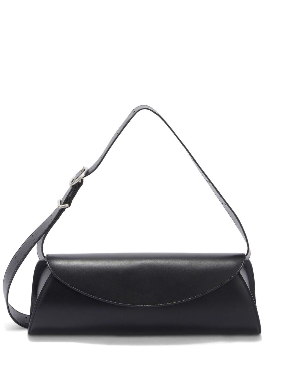 Jil Sander Cannolo Grande 单肩包 - 黑色