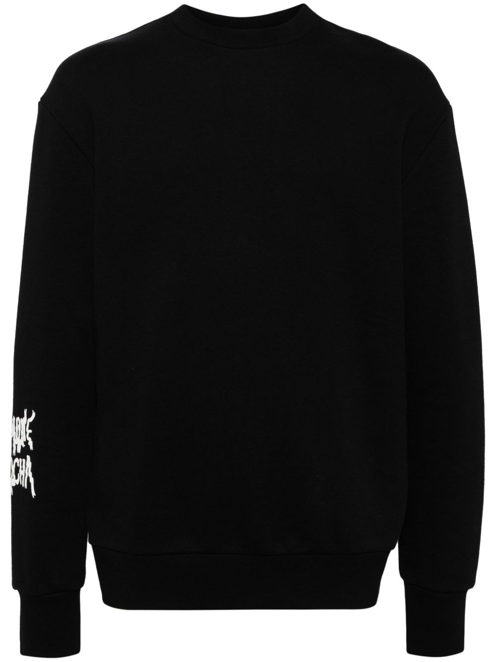 Simone Rocha 缎带logo卫衣 - 黑色