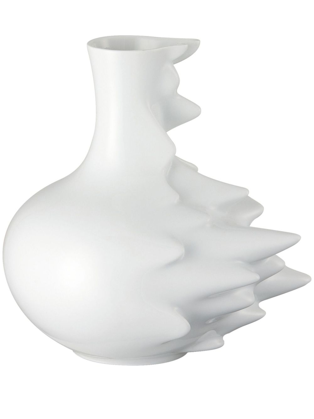 Rosenthal Fast Weiss 陶瓷花瓶 （21.4厘米 ） - 白色
