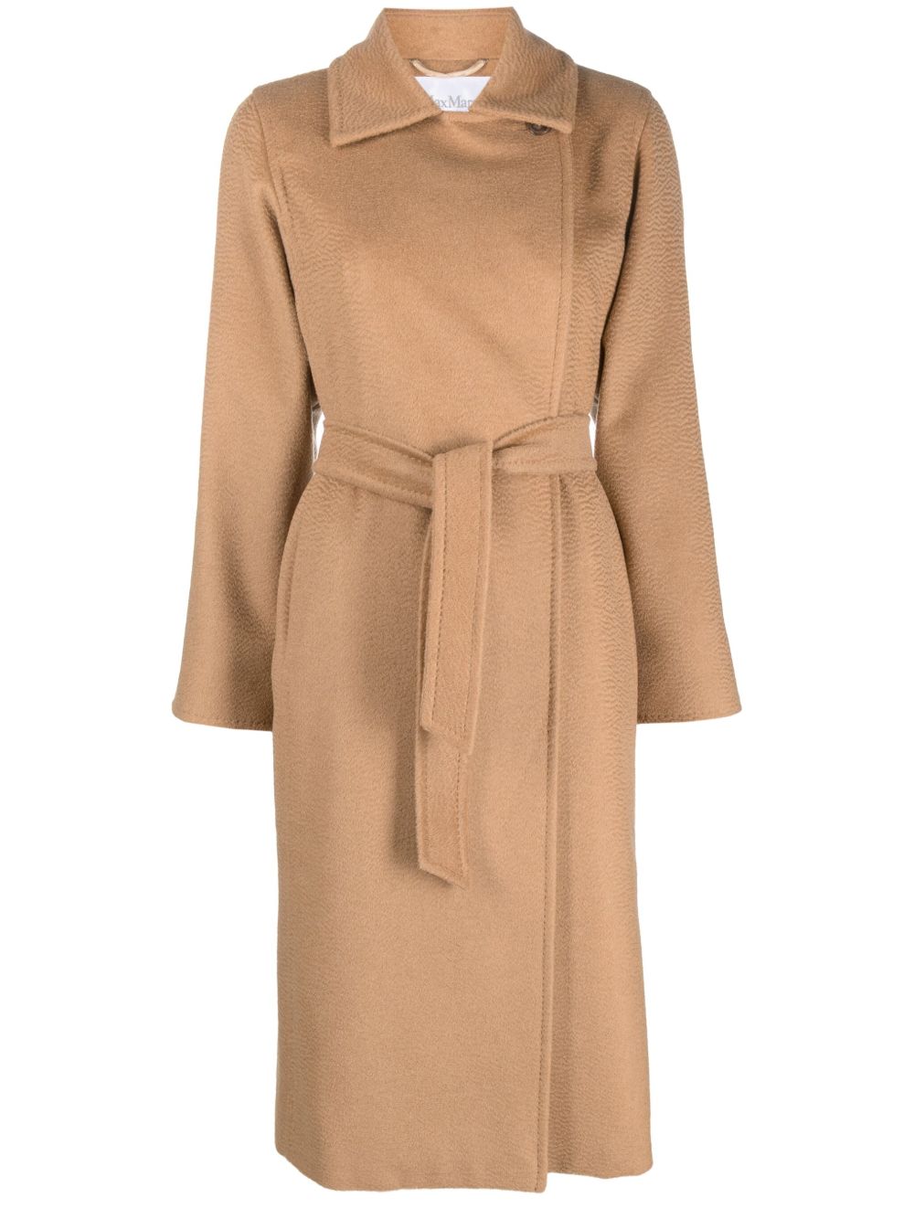 Max Mara Manuela Icon 裹身式外套 - 褐色