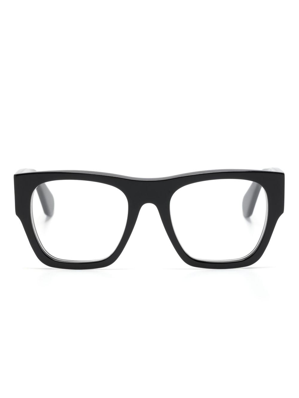 Chloé Eyewear 方框眼镜 - 黑色