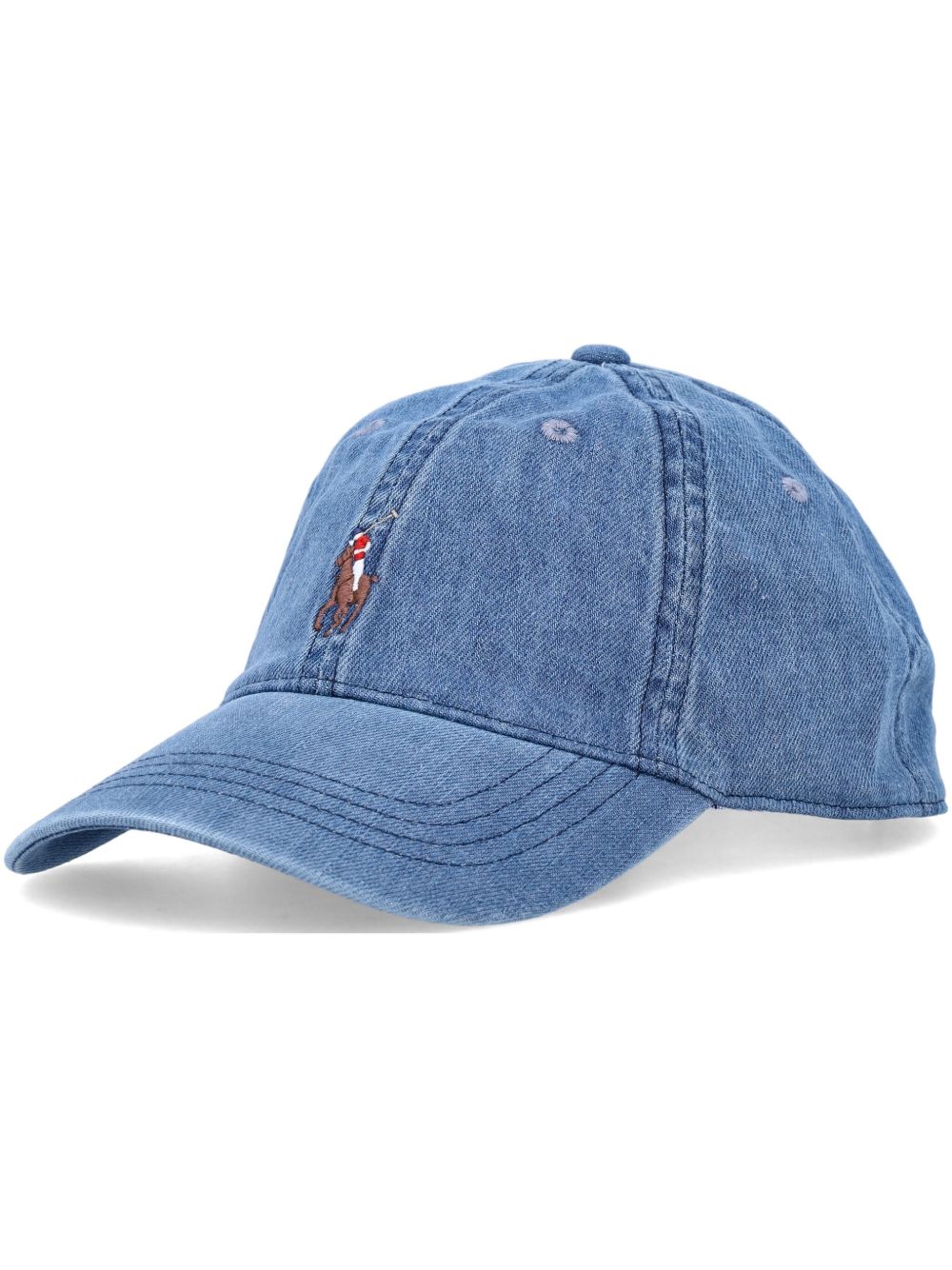Polo Ralph Lauren denim baseball cap - 蓝色