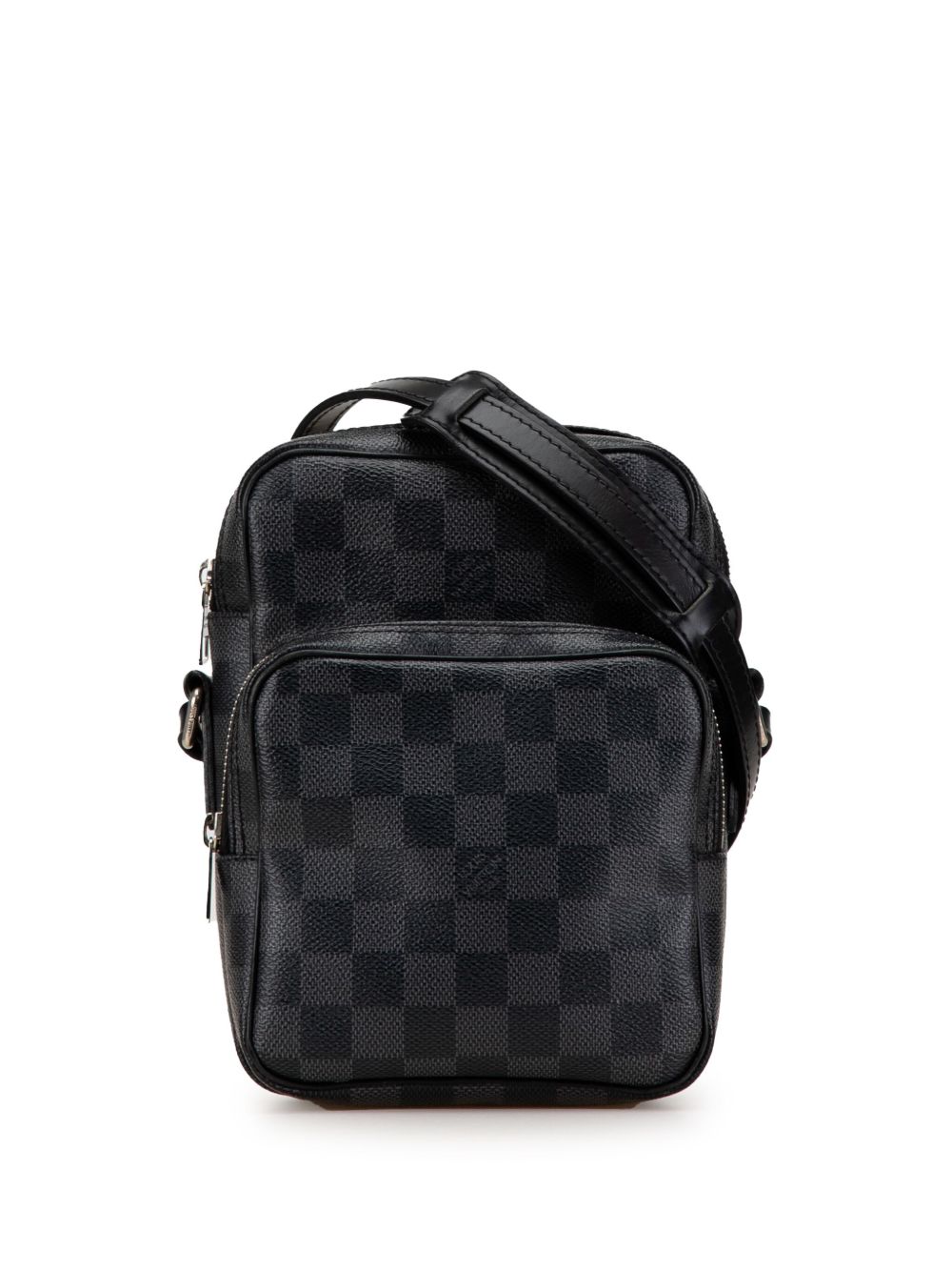 Louis Vuitton Pre-Owned Damier Graphite Rem 斜挎包（2009年典藏款） - 黑色