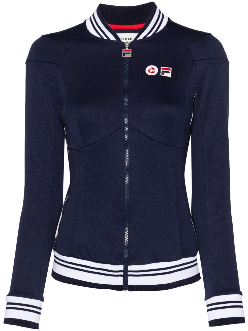 BETTTER x Fila Rashguard 拉链卫衣 - 蓝色