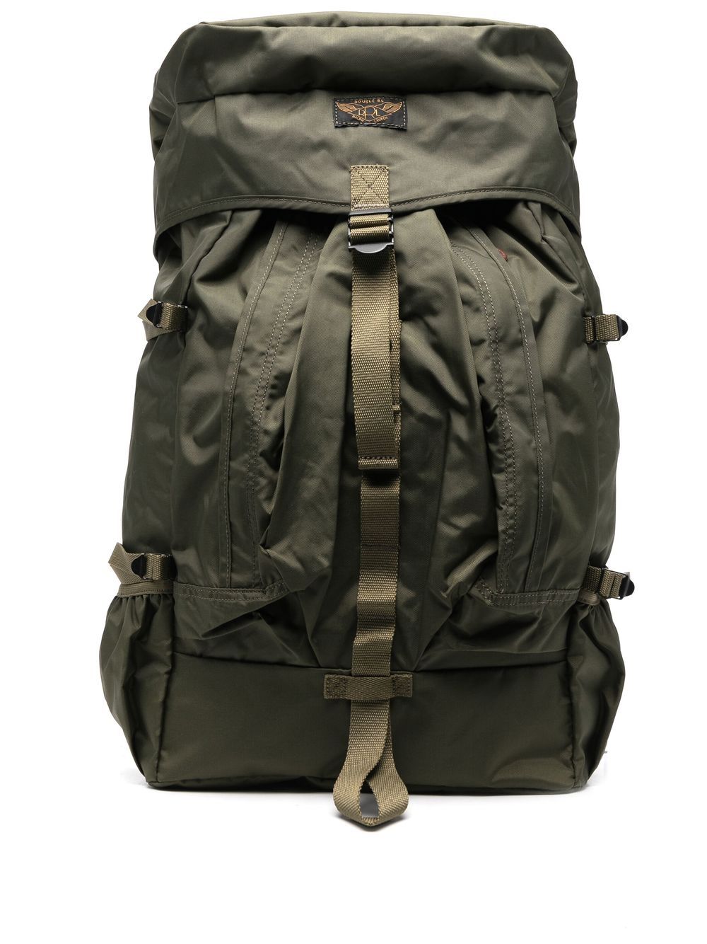 Ralph Lauren RRL 标贴工装风双肩包 - 绿色