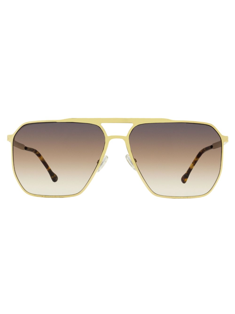 Isabel Marant Eyewear logo雕刻太阳眼镜 - 金色
