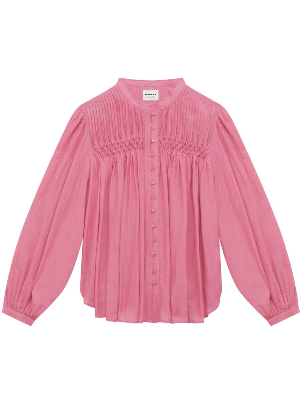 MARANT ÉTOILE Dorothe 褶饰罩衫 - 粉色