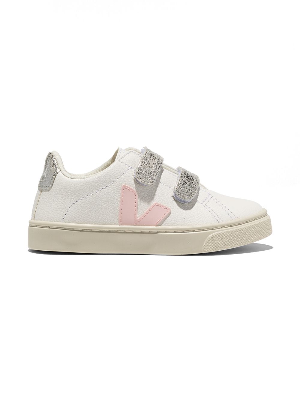 VEJA Kids Esplar 魔术贴运动鞋 - 白色
