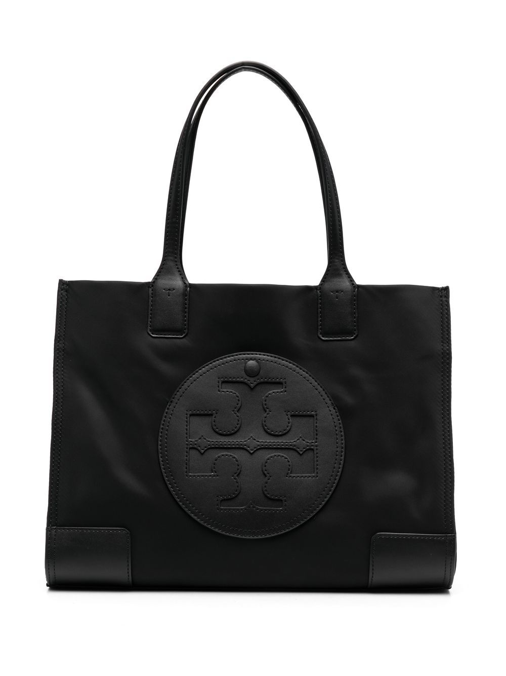 Tory Burch 标贴托特包 - 黑色