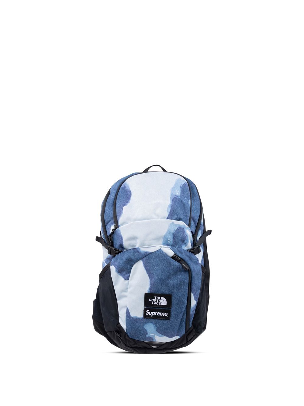 Supreme x The North Face Pocono 漂白效果双肩包 - 蓝色