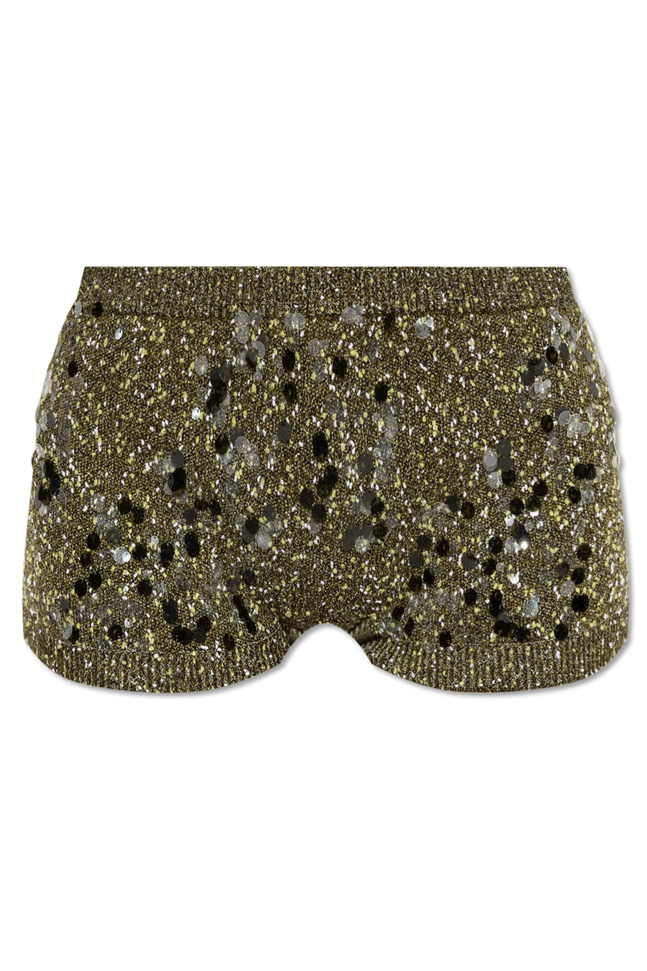 Gucci Shorts With Decorative Finishing