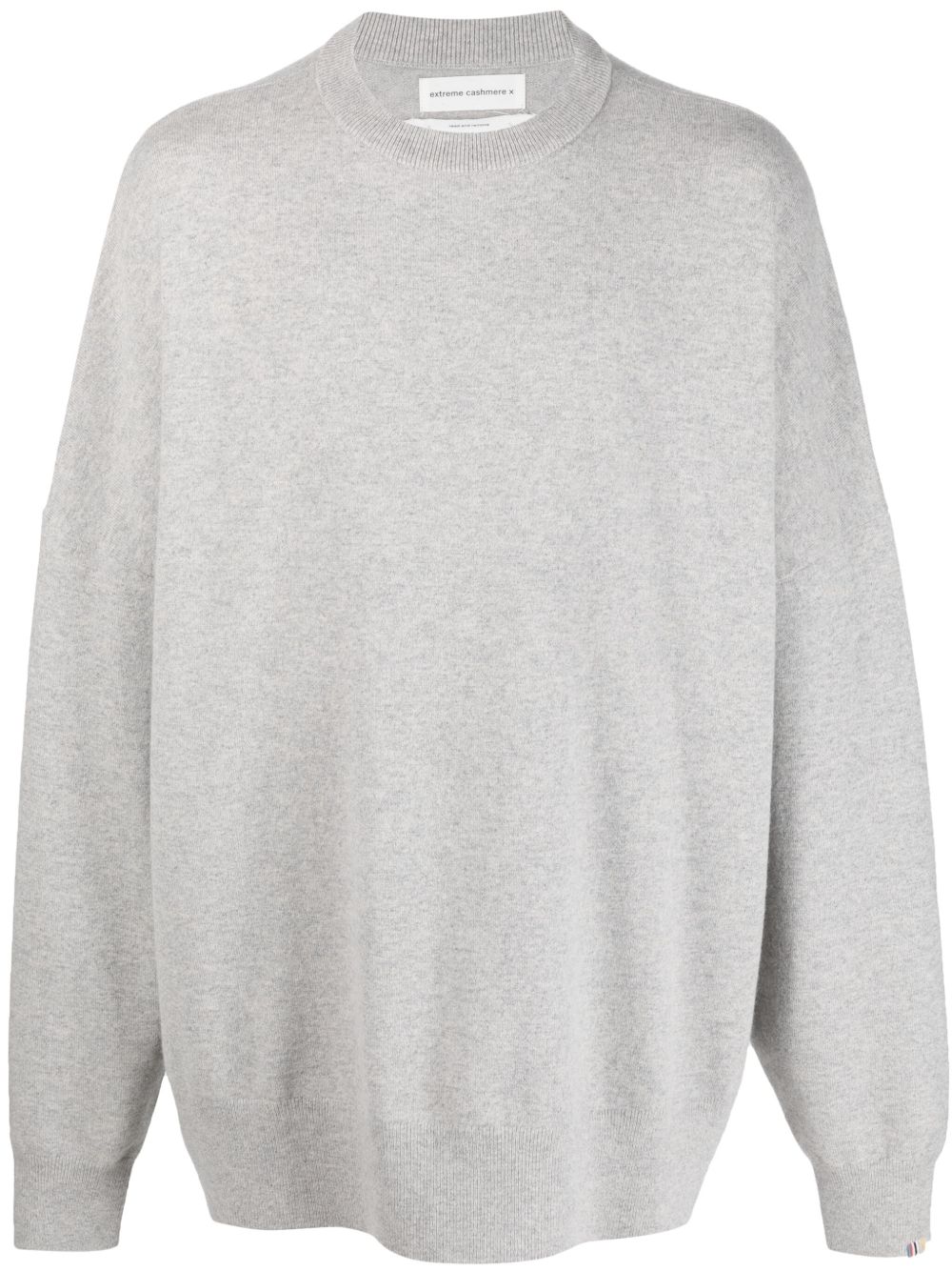 extreme cashmere 羊绒混纺圆领毛衣 - 灰色