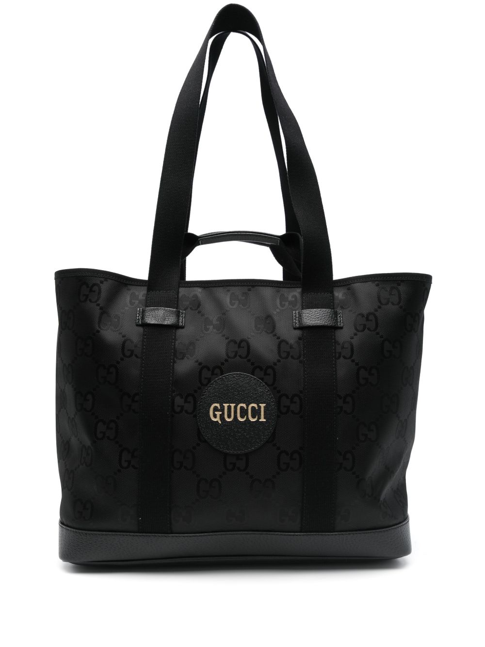 Gucci Pre-Owned GG Supreme 托特包（典藏款） - 黑色