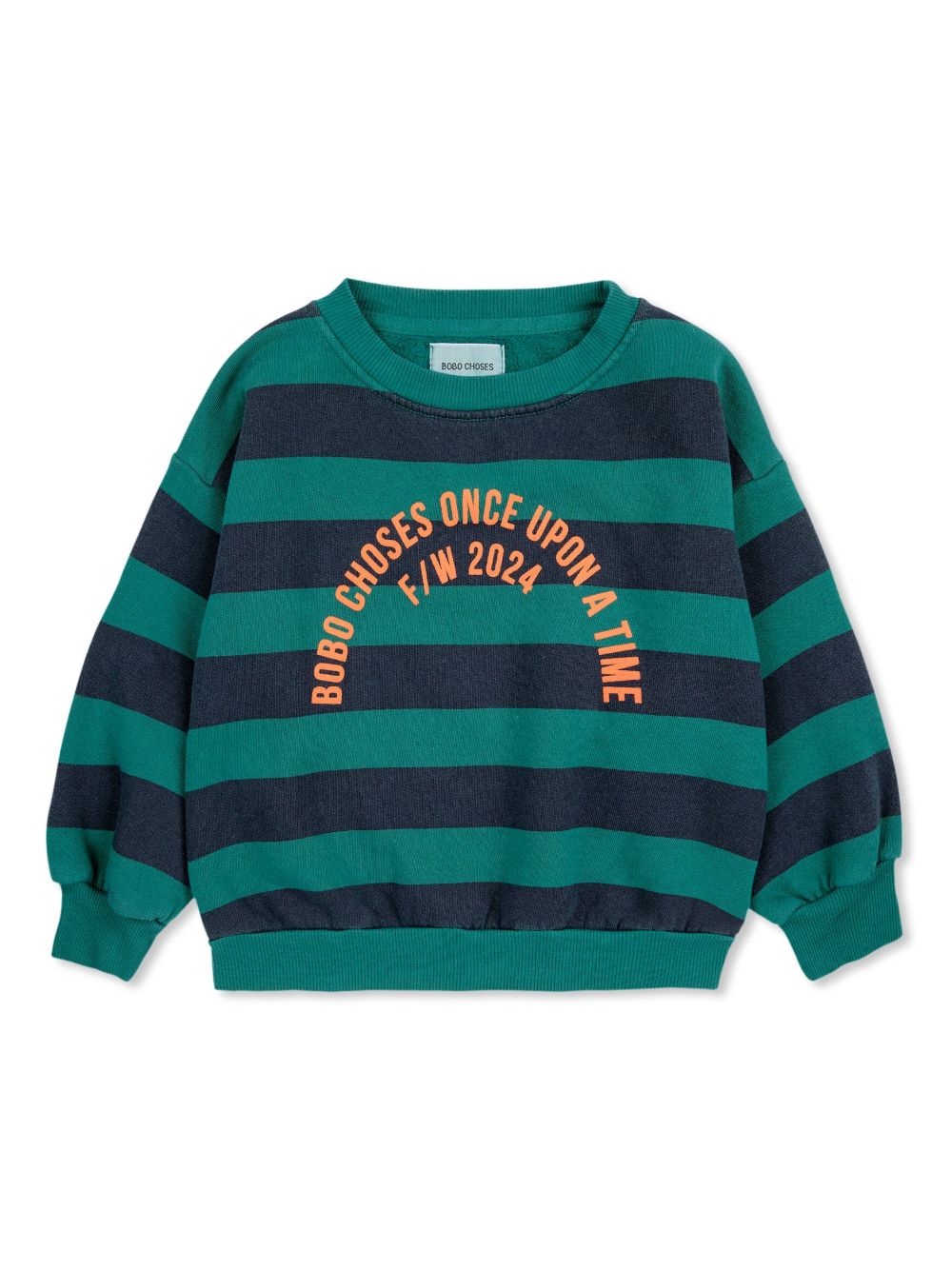 Bobo Choses logo印花卫衣 - 绿色