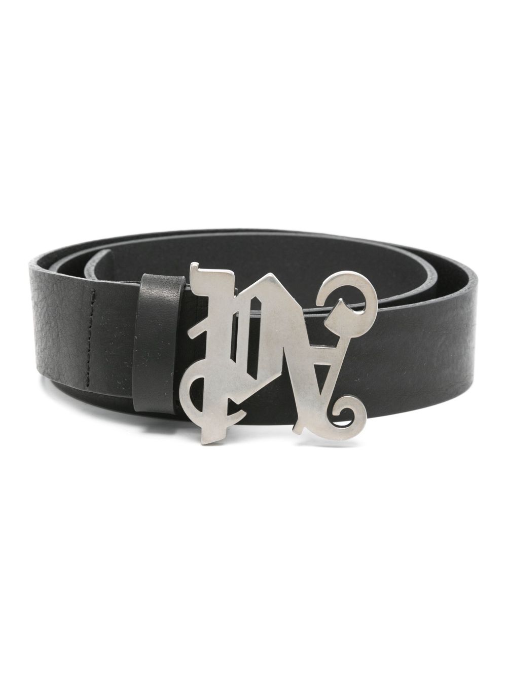 Palm Angels Monogram 腰带 - 黑色