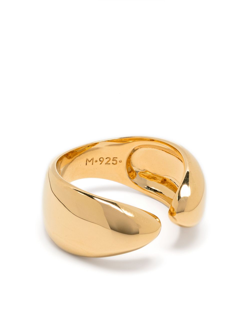 Missoma Savi sculptural open stacking ring - 金色