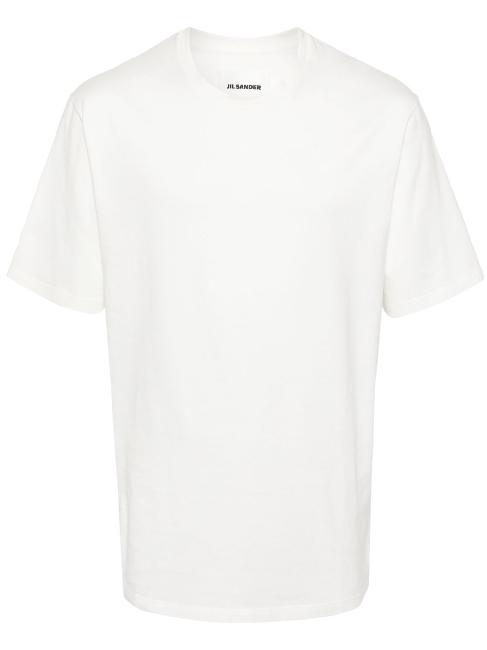 Jil Sander logo印花棉T恤 - 中性色