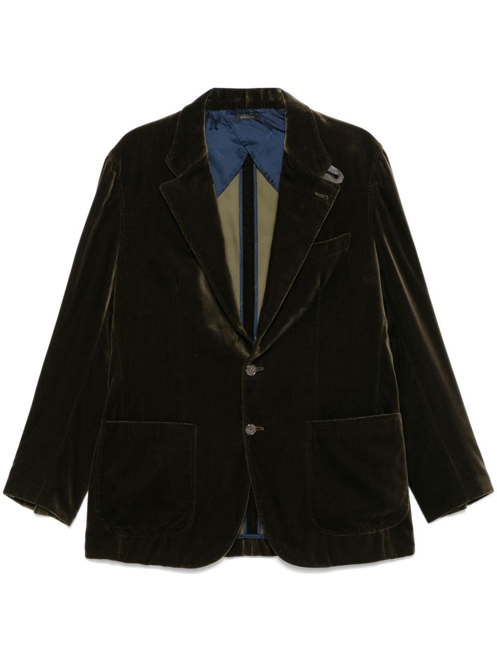 Brioni Brera 夹克 - 绿色
