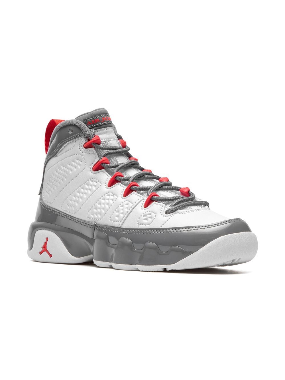 Jordan Kids Air Jordan 9 Fire Red 运动鞋 - 白色