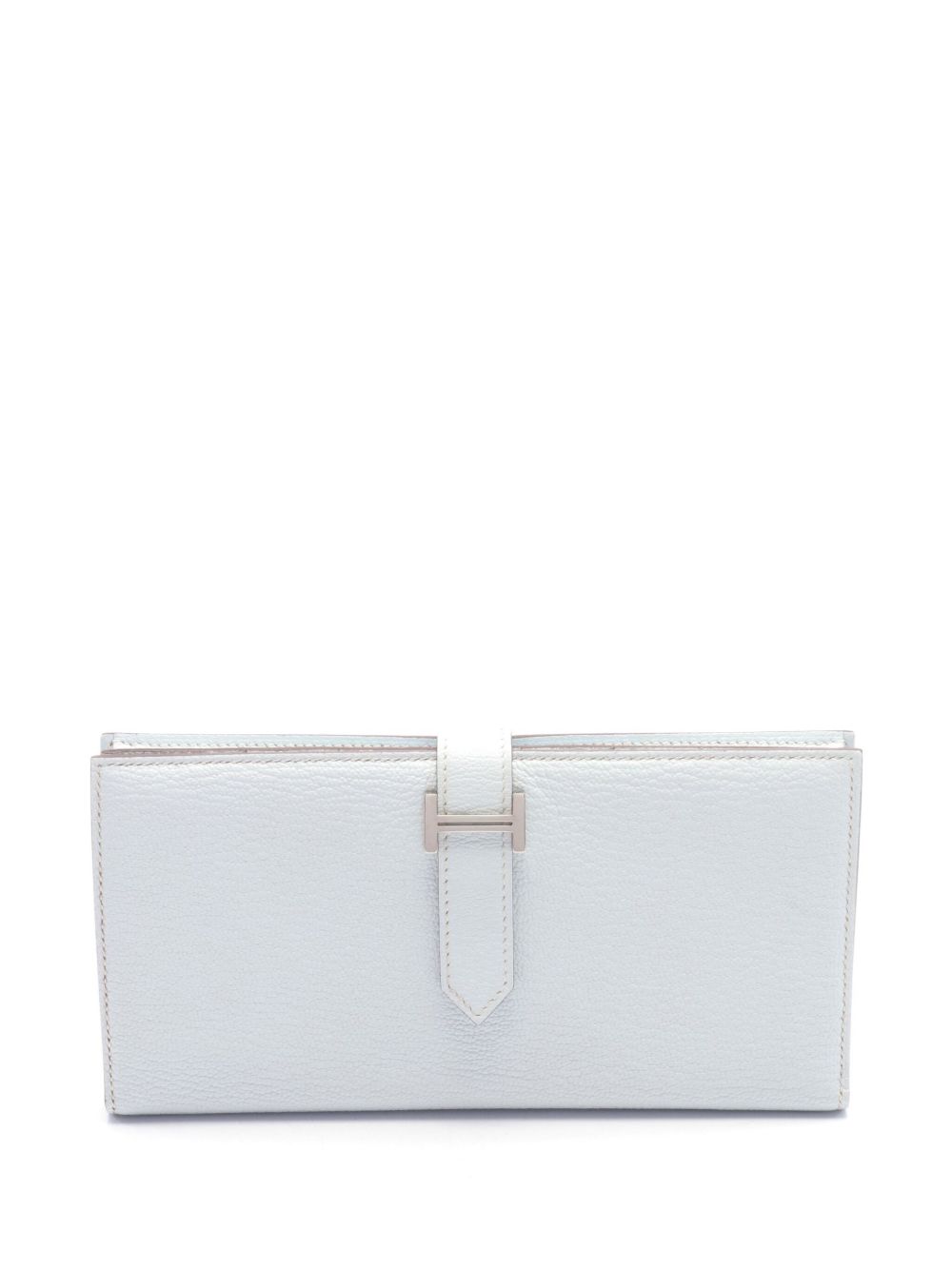 Hermès Pre-Owned Bearn Soufflet 钱包（2021年典藏款） - 蓝色