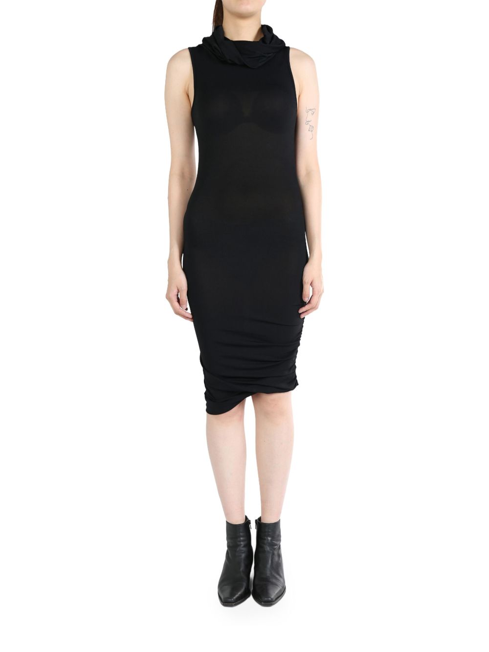 Rick Owens Lilies Lola mini dress - 黑色