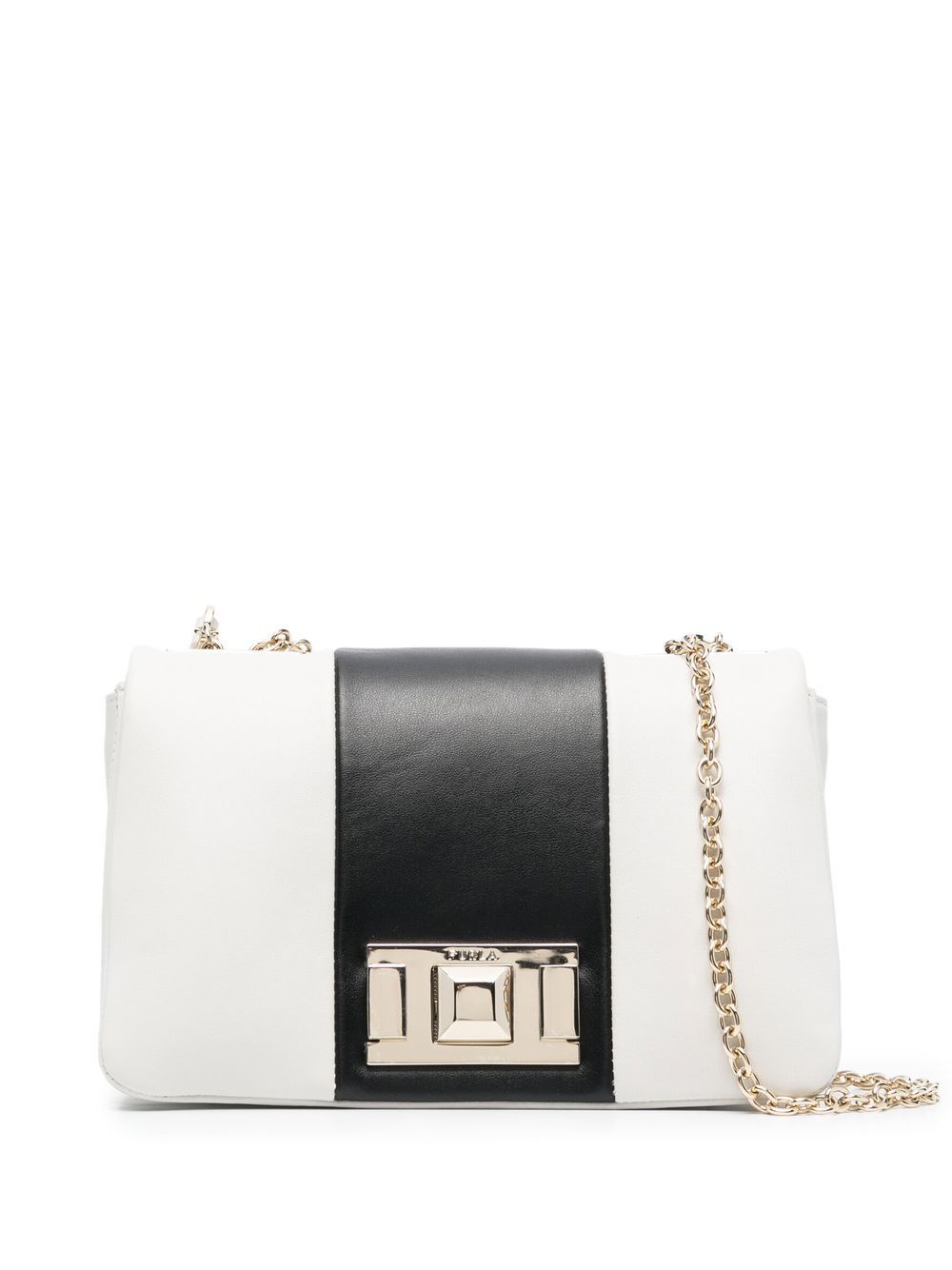 Furla Lulu 迷你皮质单肩包 - 中性色
