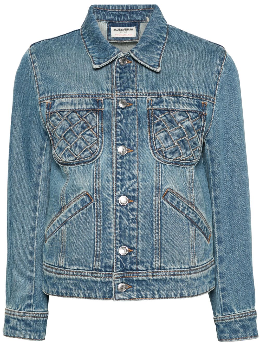 Zadig&Voltaire Kioka 牛仔夹克 - 蓝色