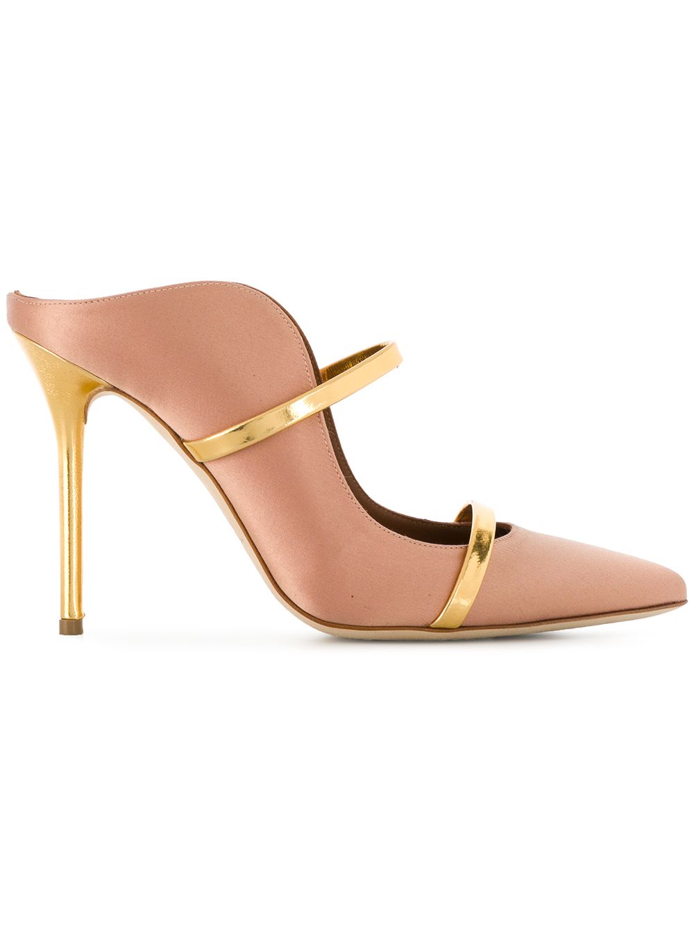 Malone Souliers Maureen 高跟穆勒鞋 - 中性色