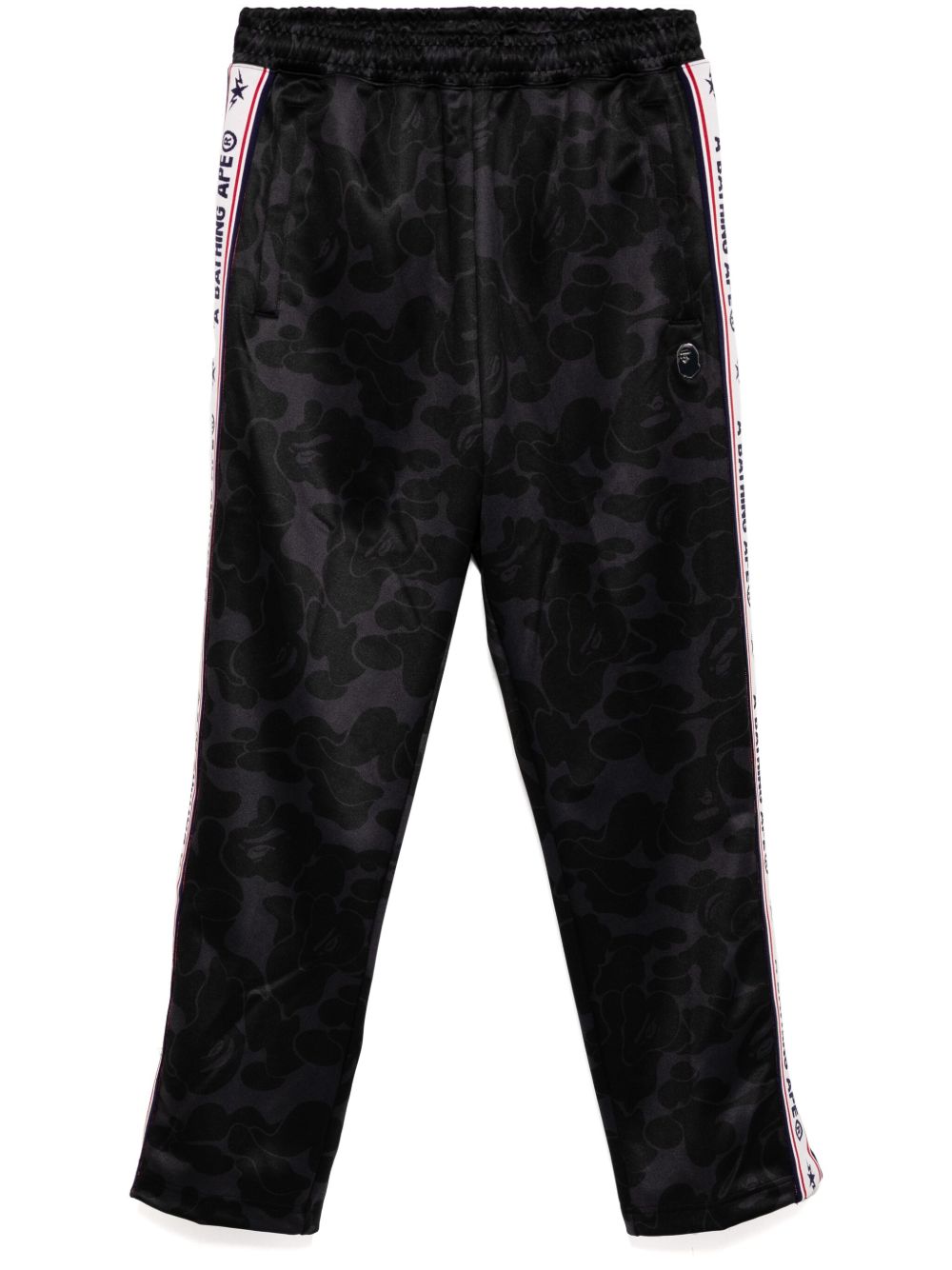 A BATHING APE® Solid Camo One-Point 运动裤 - 黑色