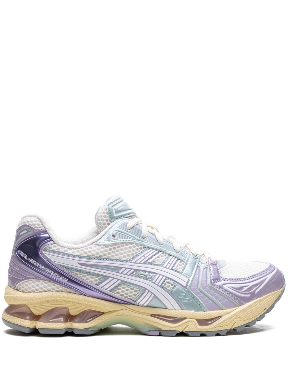 ASICS GEL-KAYANO 14 Cream/Dusk Violet 运动鞋 - 中性色