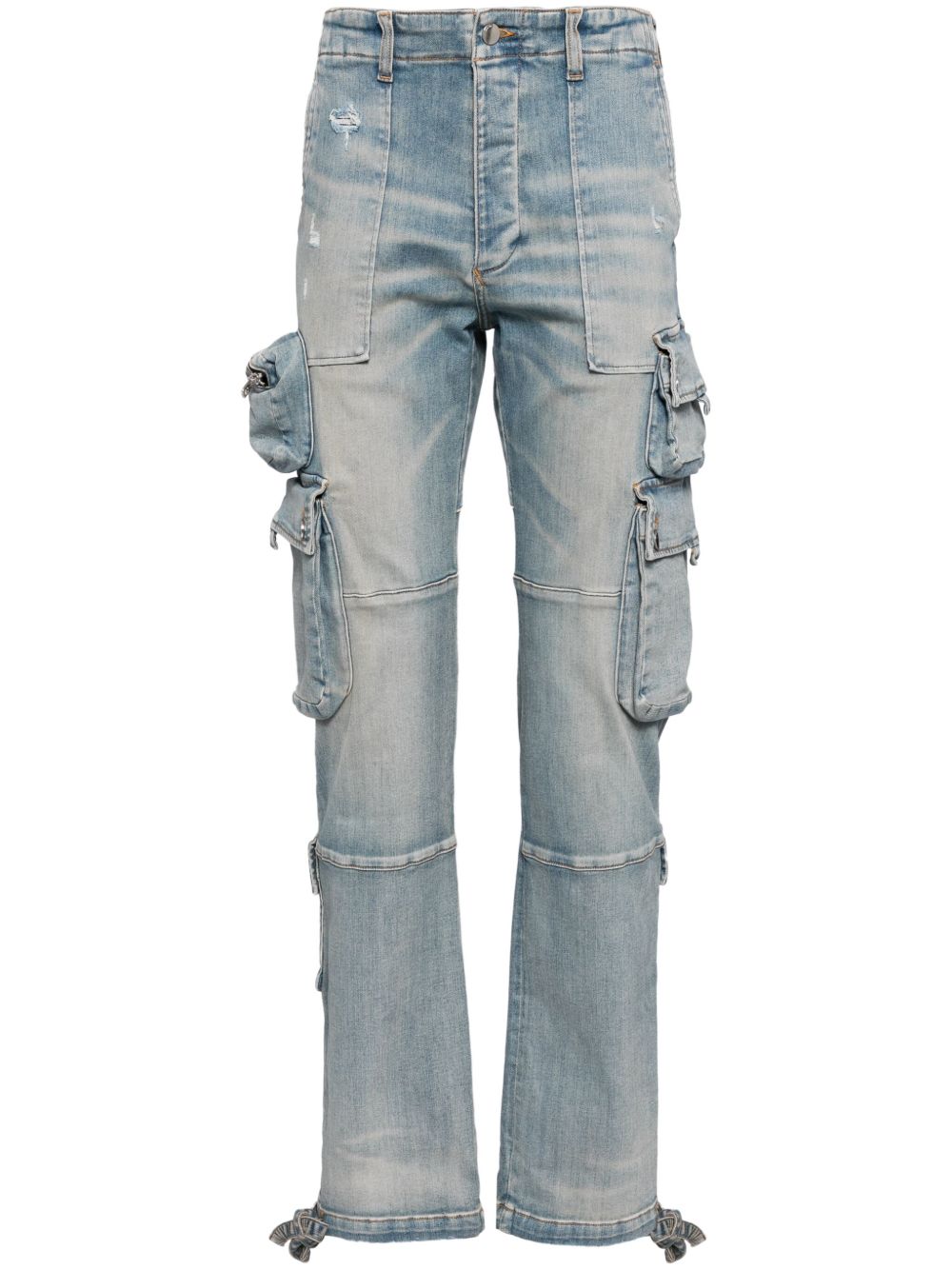 AMIRI Tactical 工装直筒牛仔裤 - 黑色