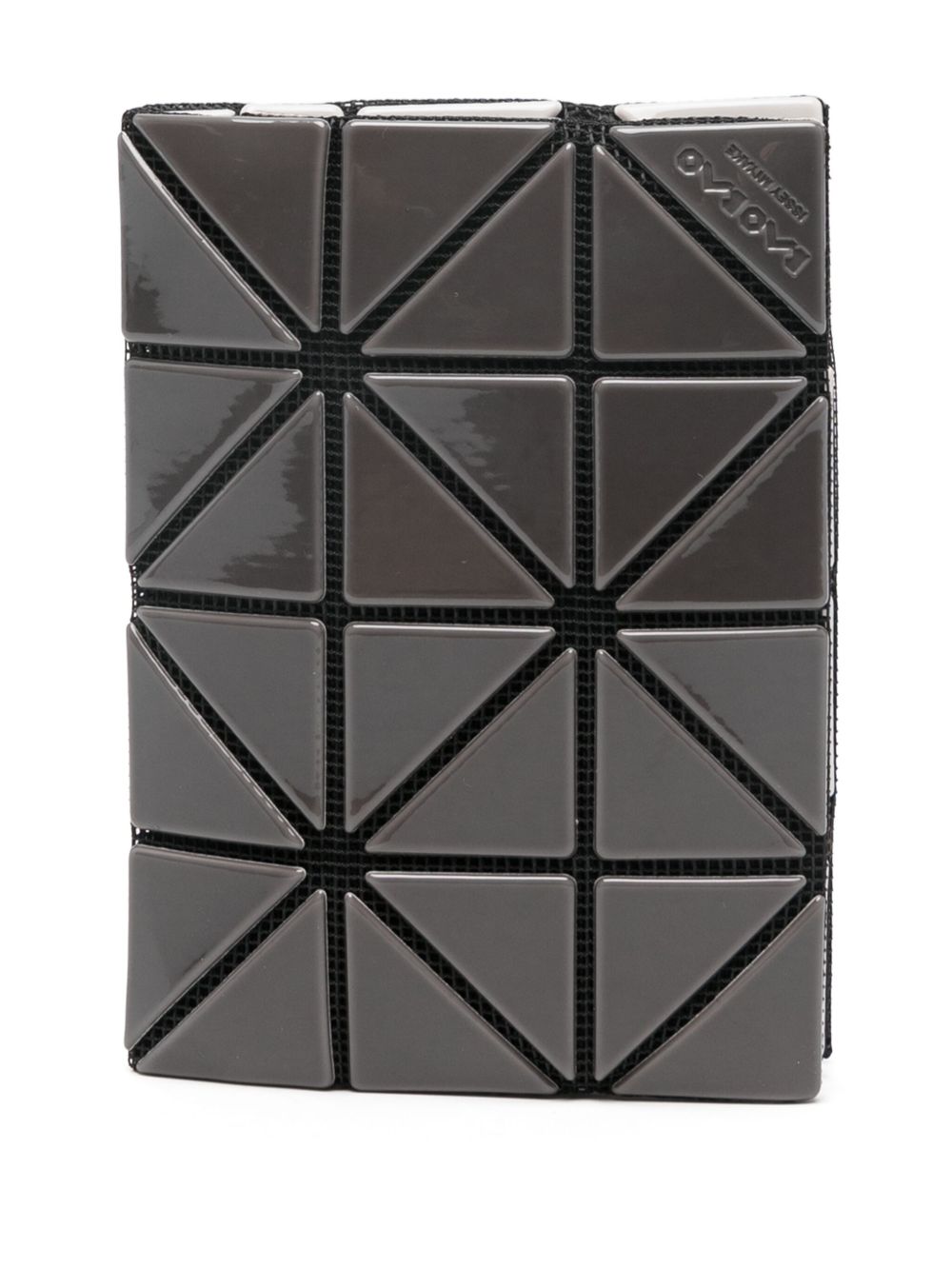 Bao Bao Issey Miyake 几何图案拼接设计钱包 - 灰色