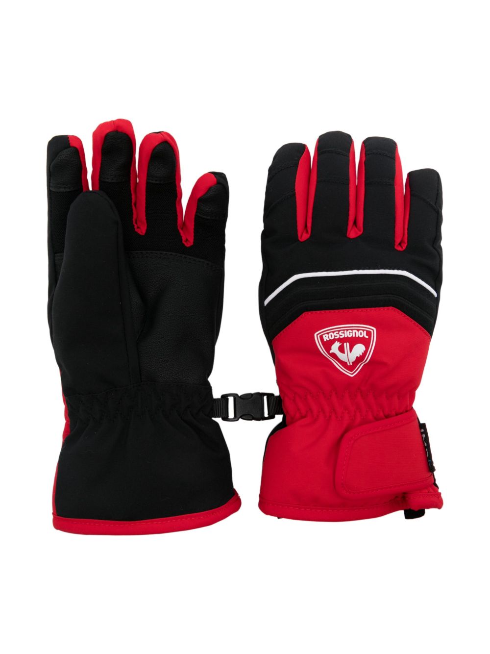 Rossignol Kids Tech 手套 - 红色