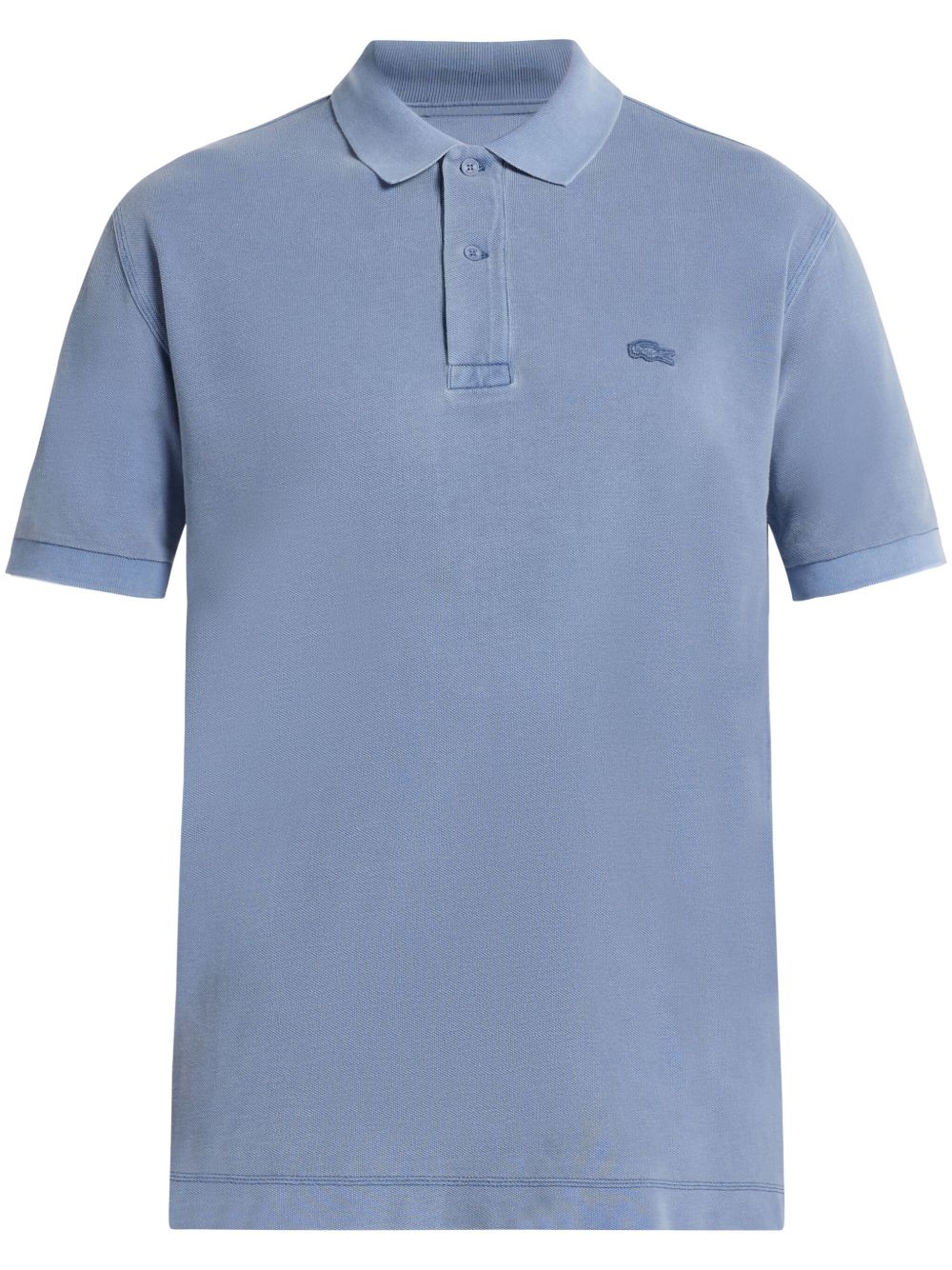 Lacoste 标贴棉polo衫 - 蓝色