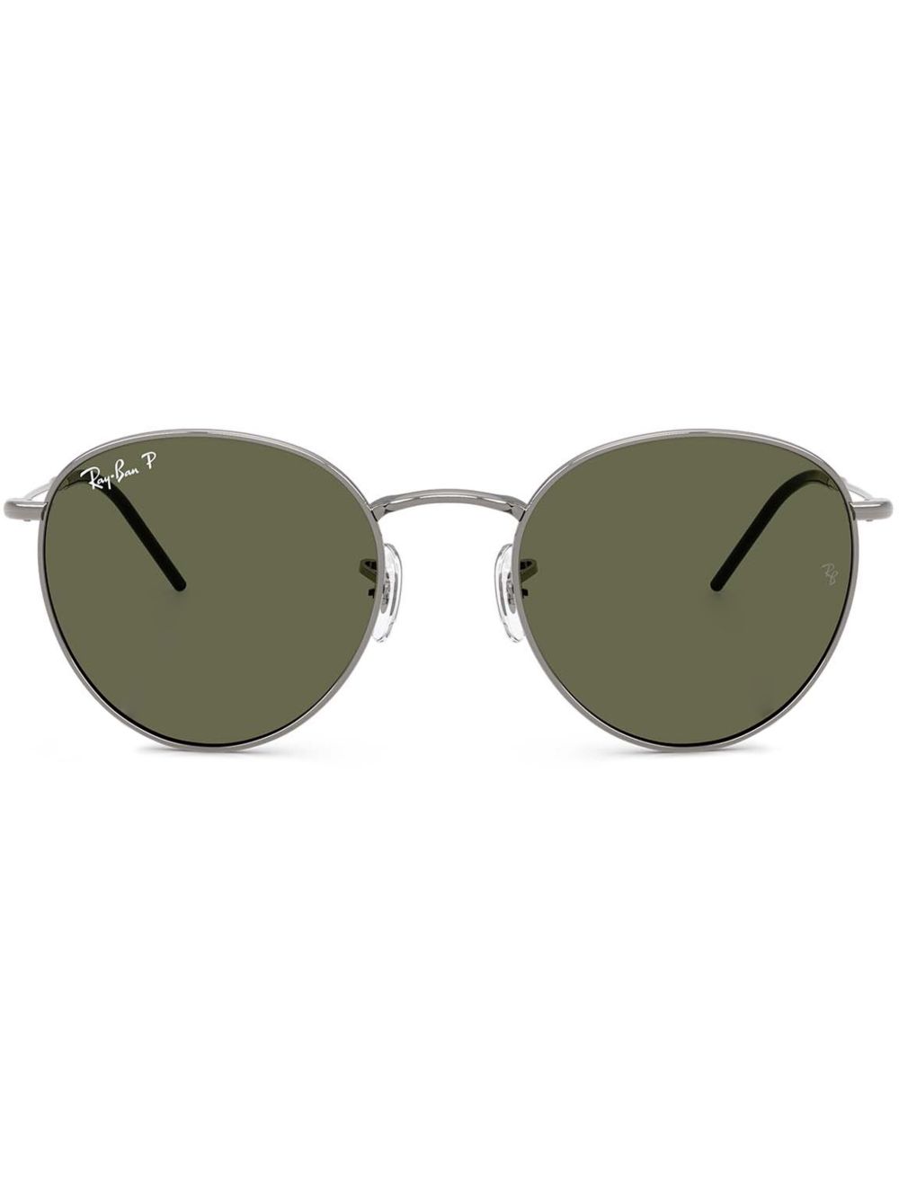 Ray-Ban Round Reverse 太阳眼镜 - 银色