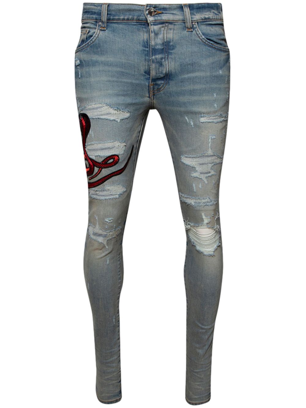 AMIRI Red Poison Archival 牛仔裤 - 蓝色
