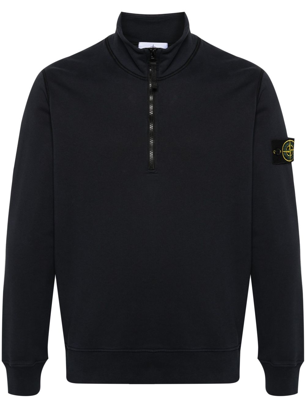 Stone Island 罗盘棉卫衣 - 蓝色
