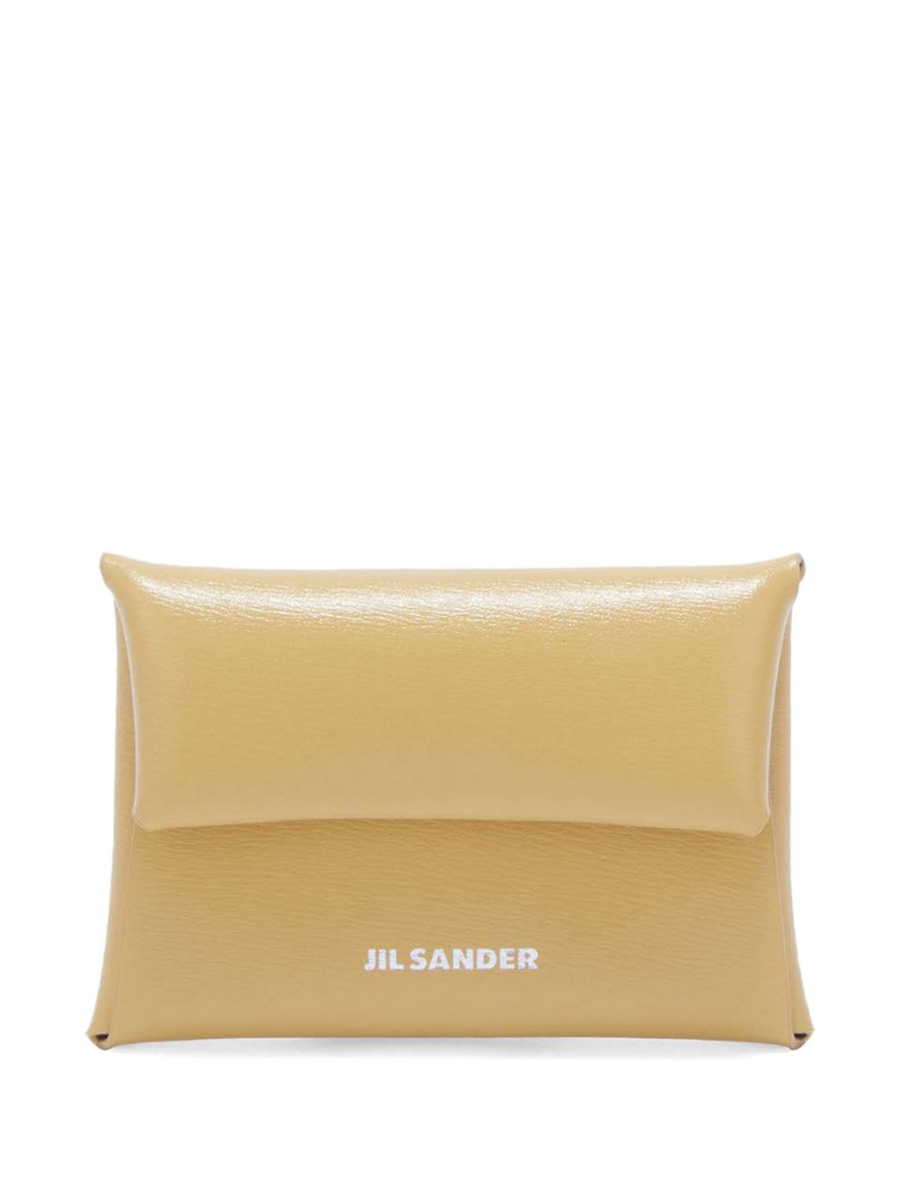 Jil Sander 小号羊皮零钱包 - 黄色