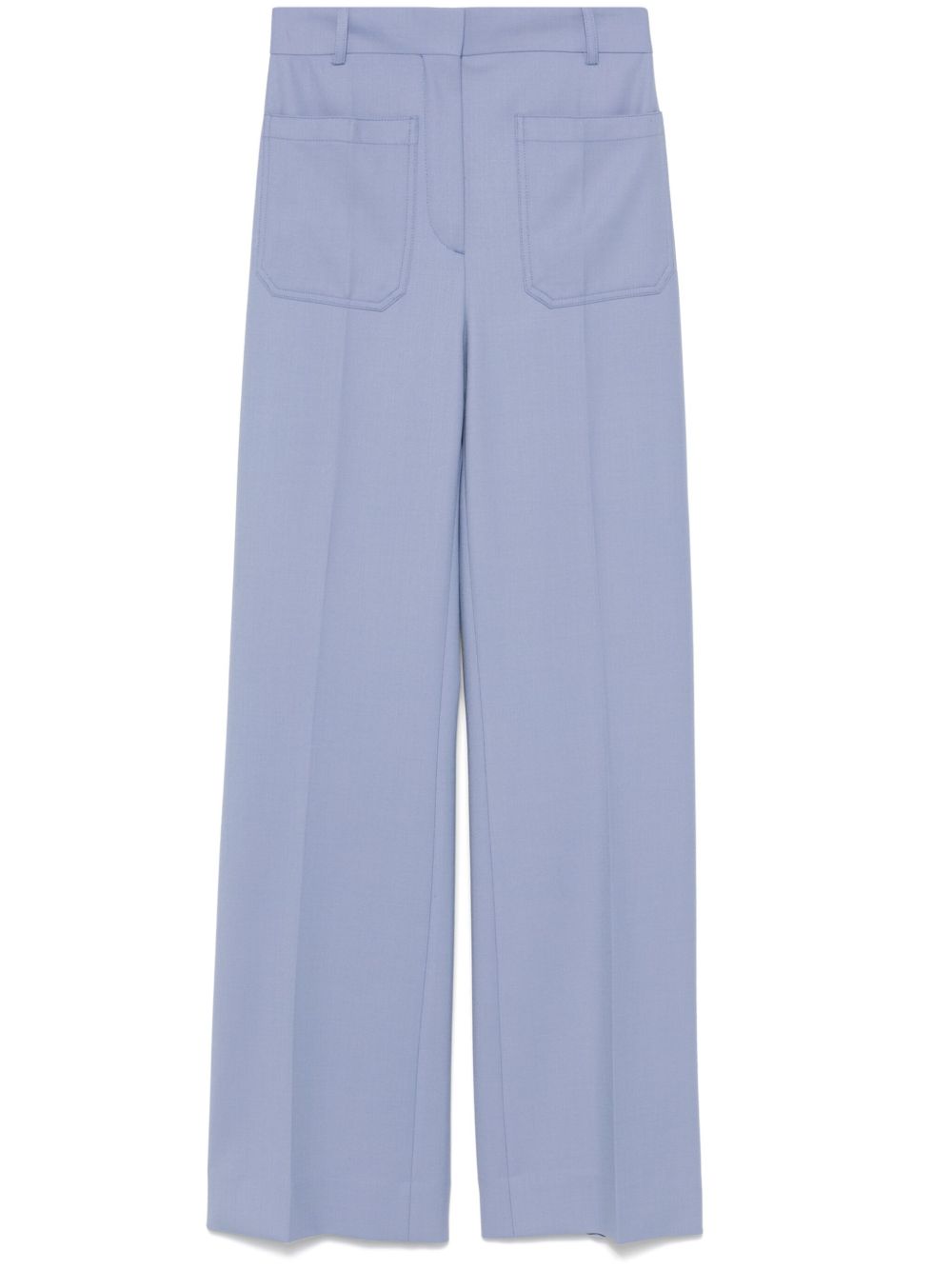 Victoria Beckham Alina 长裤 - 蓝色