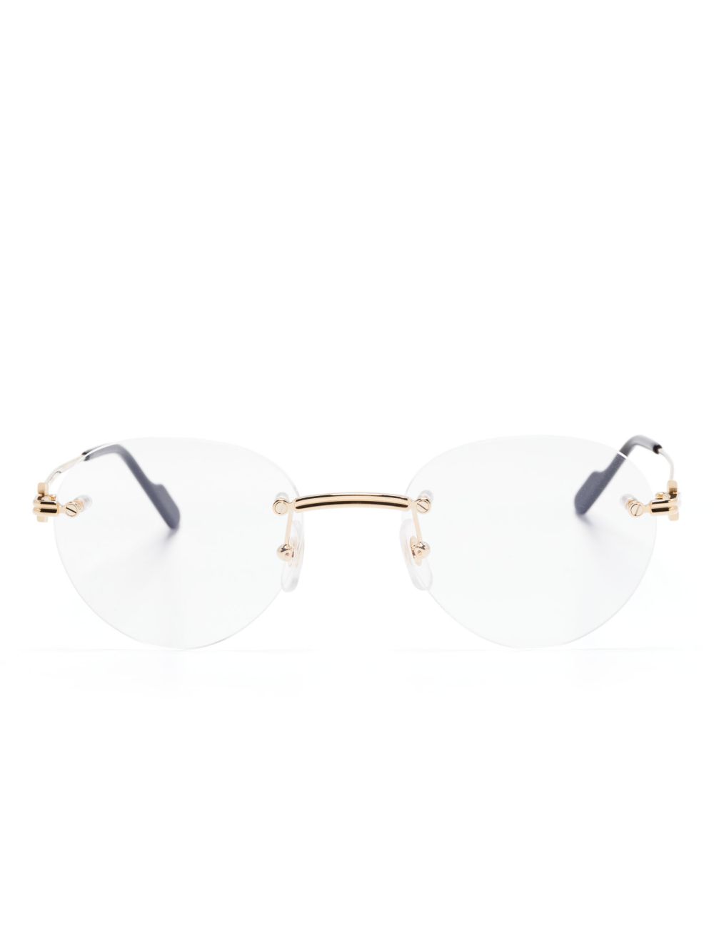 Cartier Eyewear Première de Cartier 眼镜 - 黑色