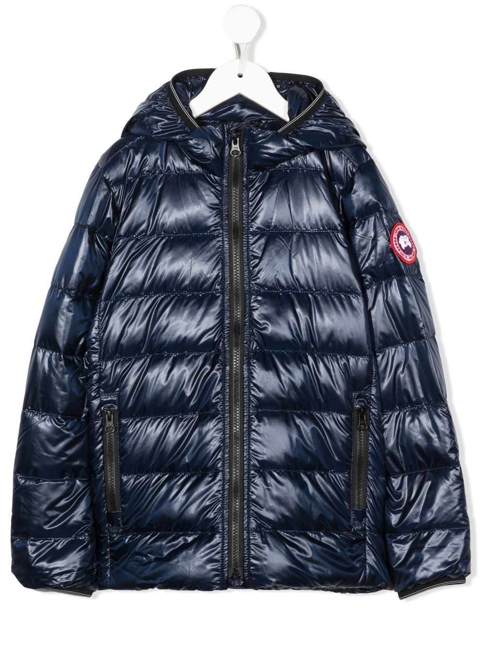 Canada Goose Kids Crofton 填充夹克 - 蓝色