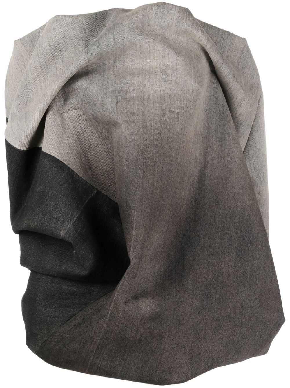 Rick Owens Hun 渐变色垂坠礼服 - 中性色