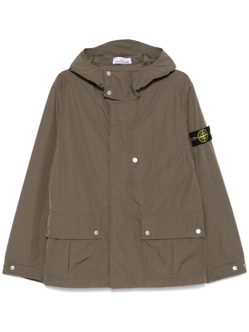 Stone Island 罗盘徽章夹克 - 绿色