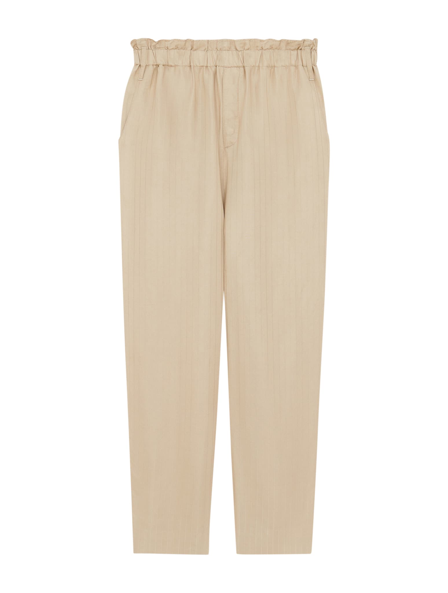 Saint Laurent Embroidered Satin Pant
