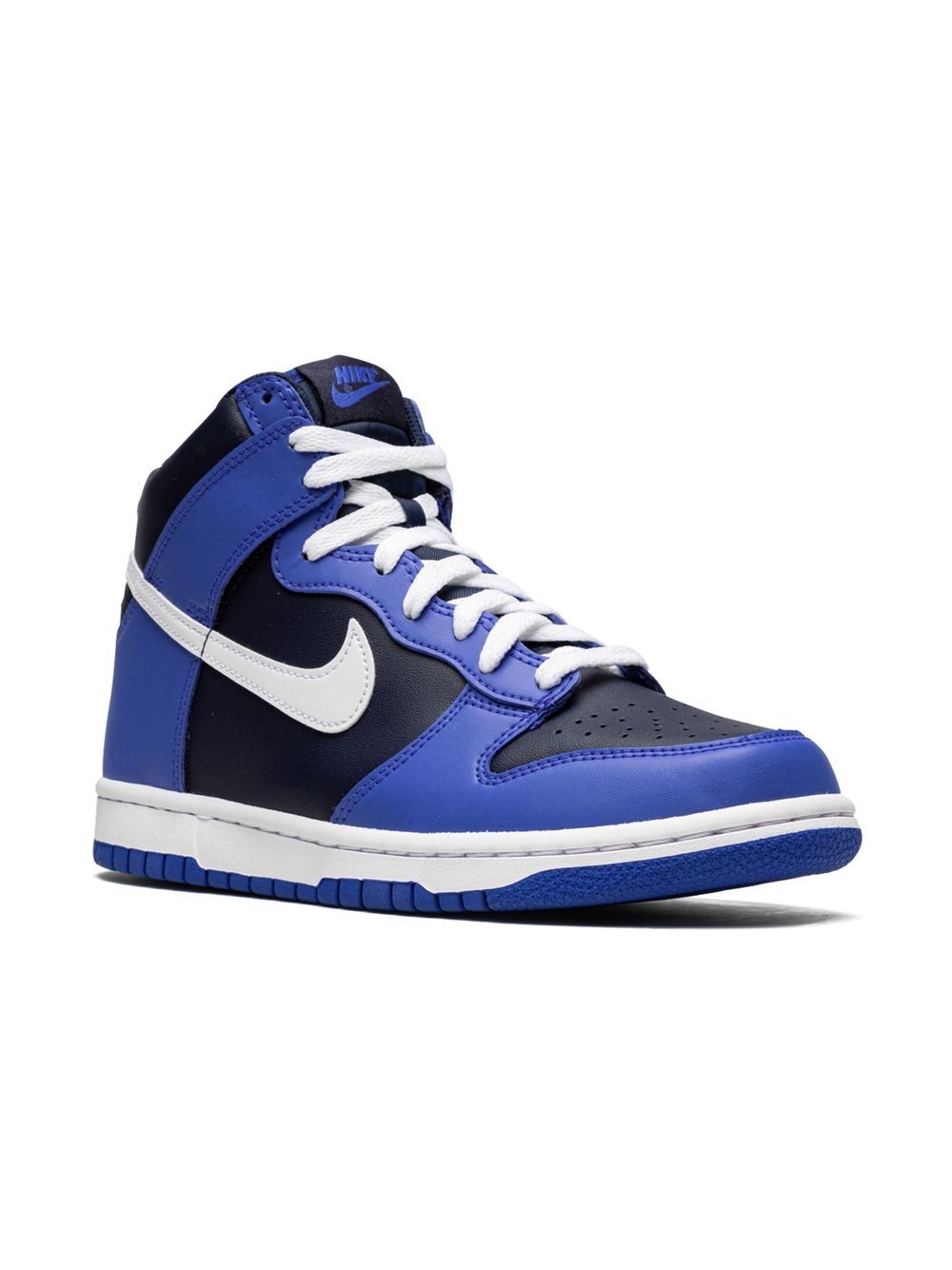 Nike Kids Dunk High 运动鞋 - 蓝色