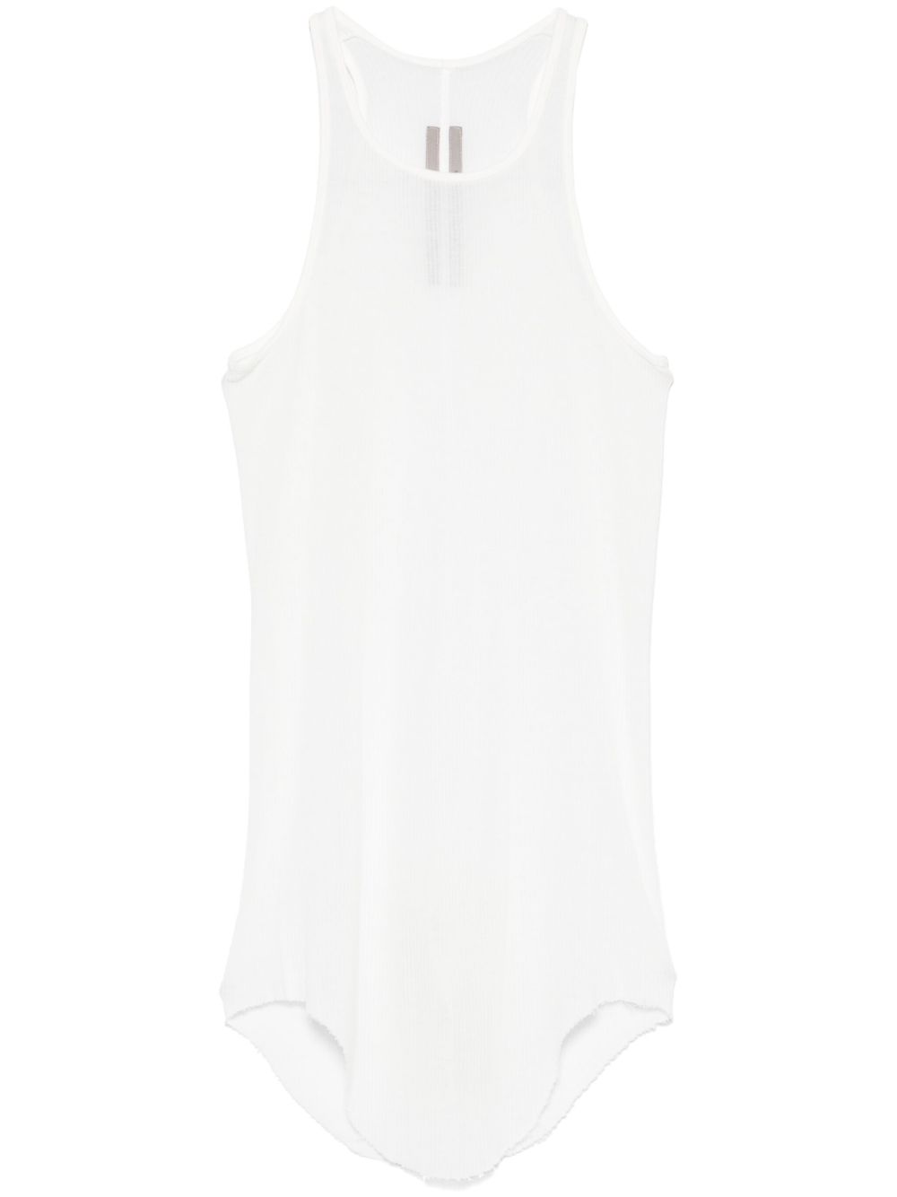 Rick Owens 罗纹坦克背心 - 白色