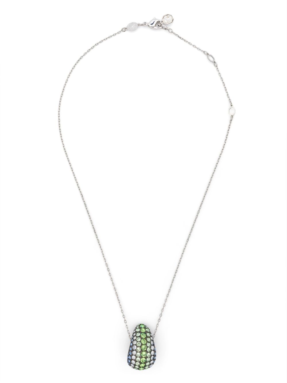 Swarovski Sublima 吊饰项链 - 银色